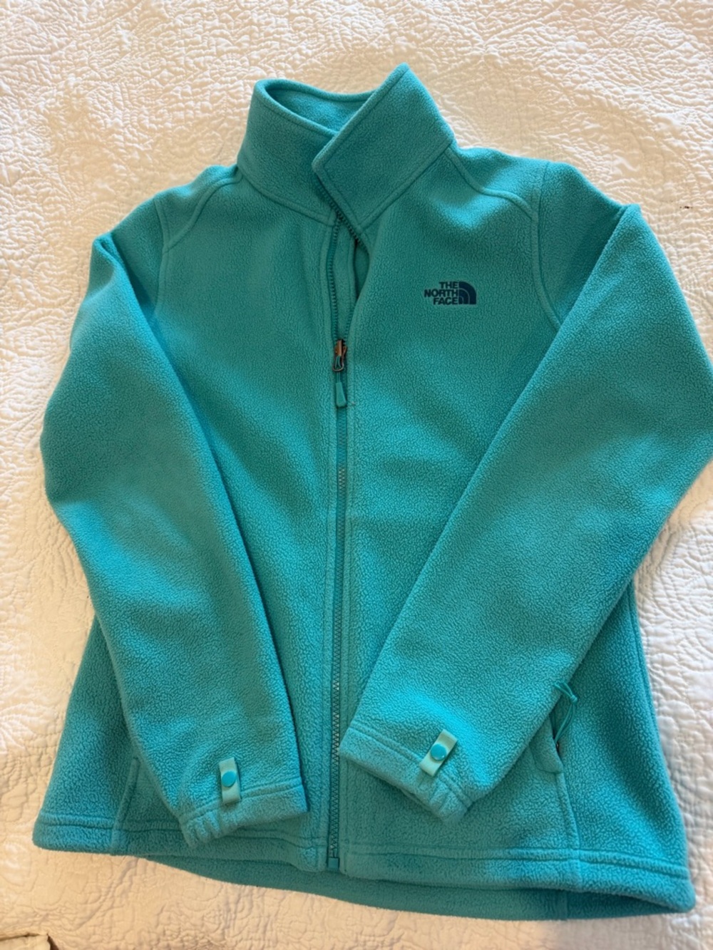 The North Face women's Teal Fleece Jacket